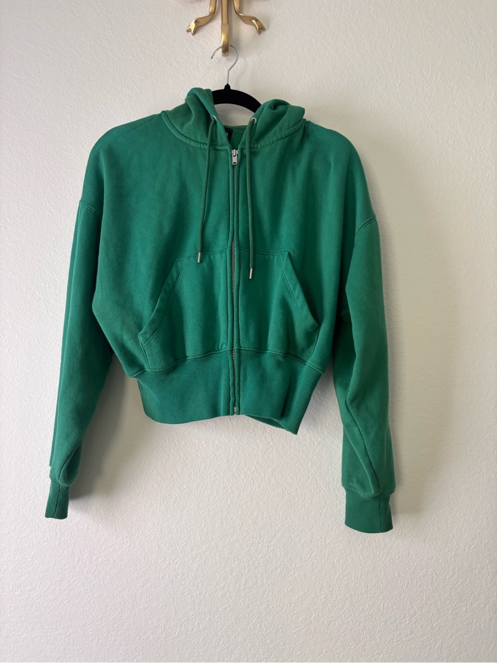 GAP Emerald Green Fleece Hoodie